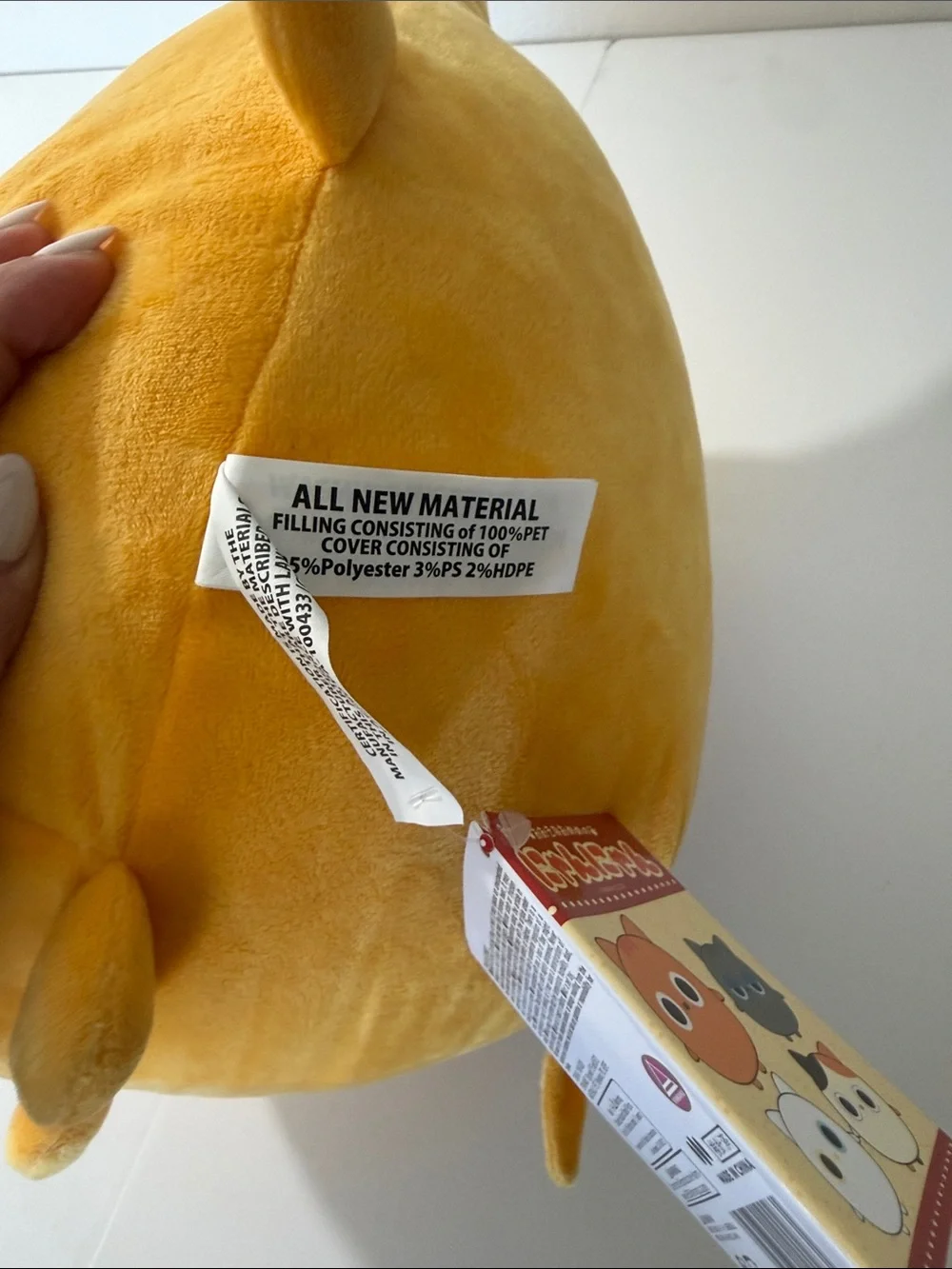 YAMANI YM-10026 BIG EYES MEOW MEOW CAT YELLOW UFO 14 IN